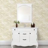 A-Street Prints Equinox Clouds Beige Wallpaper