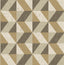 Brewster Home Fashions Decorline Architecture Geometrics Gold Wallpaper
