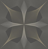 A-Street Prints Theory Distressed Textures Dark Brown Wallpaper