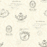 Brewster Home Fashions Brewster Fresh Start Kitchen & Bath Damask Beige Wallpaper