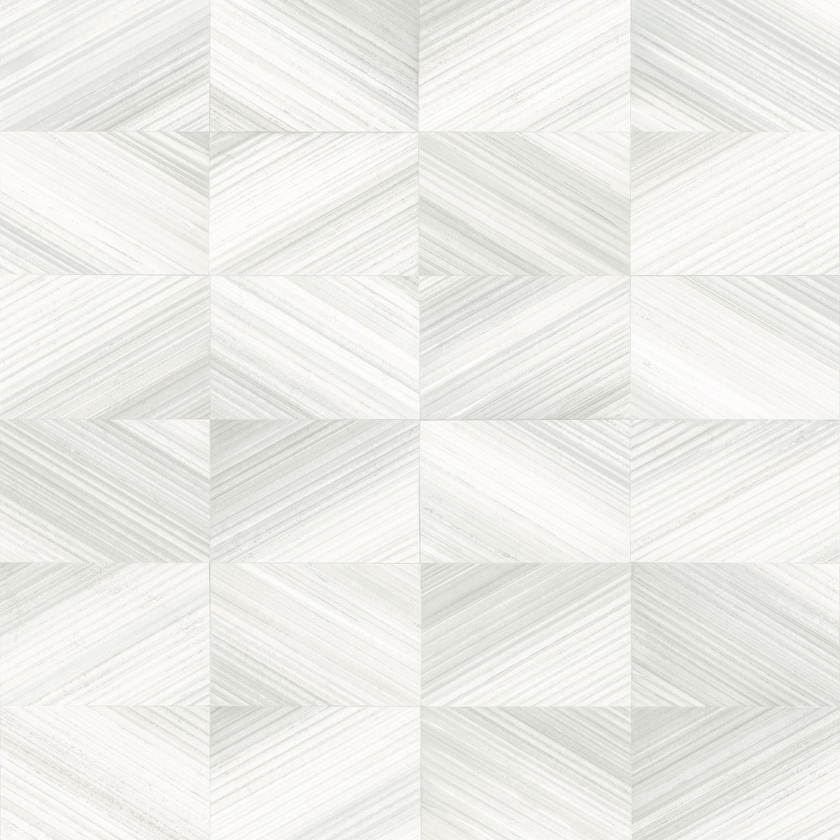 A-Street Prints Trilogy Geometrics White Wallpaper