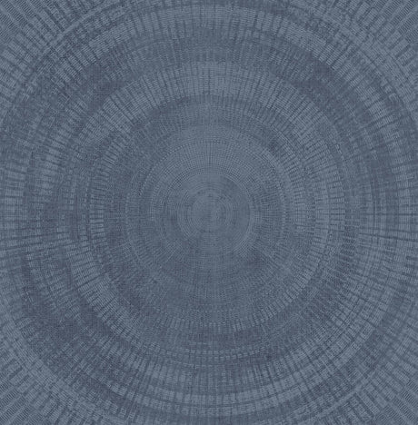 A-Street Prints Imprint Medallions Blue Wallpaper