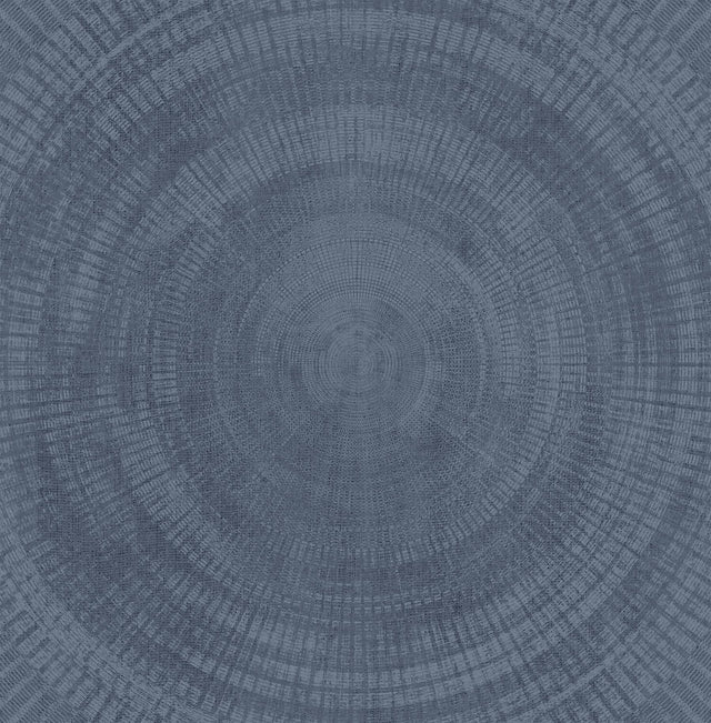 A-Street Prints Imprint Medallions Blue Wallpaper
