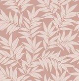 A-Street Prints Revival Botanical Pink Wallpaper
