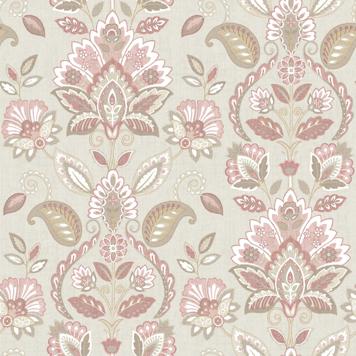 Brewster Home Fashions Chesapeake Sage Hill 3112-002731 Pink Wallpaper