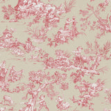 Brewster Home Fashions Chesapeake Sage Hill 3112-002779 Red Wallpaper