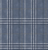 Brewster Home Fashions Chesapeake Manhattan Club 3114-003311 Navy Wallpaper