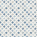 Brewster Home Fashions Chesapeake Kindred Geometrics Blue Wallpaper