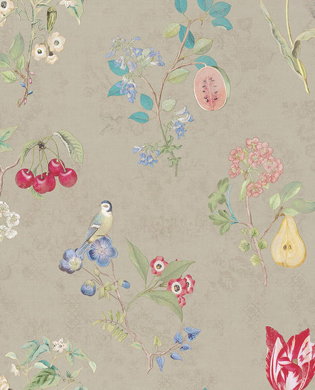 Brewster Home Fashions Eijffinger Pip Studio 375021 Khaki Wallpaper