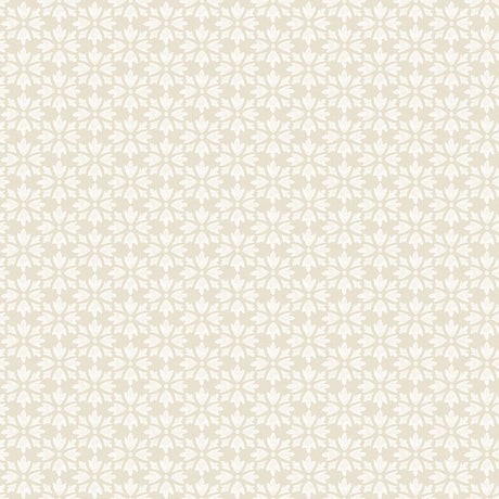 Brewster Home Fashions Chesapeake PrintWorks Phlox Khaki Wallpaper