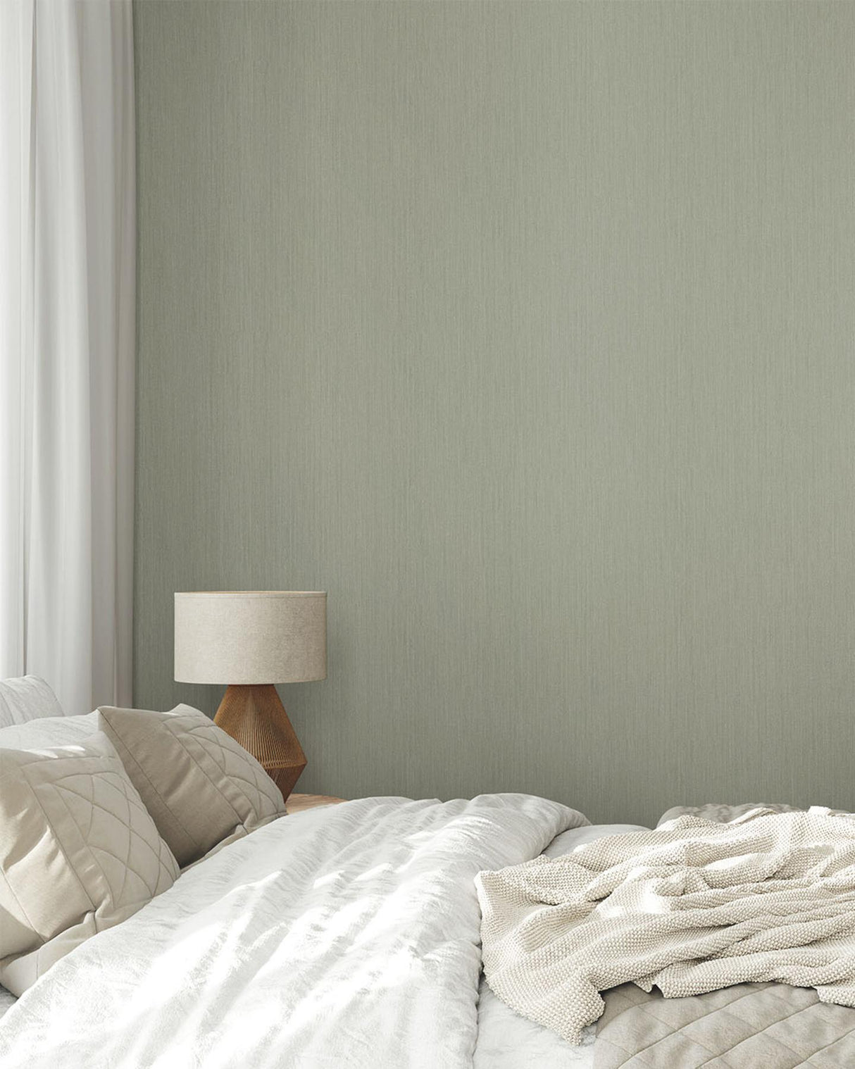 A-Street Prints Hidden Treasures 2 Midolin Vass Olive Wallpaper