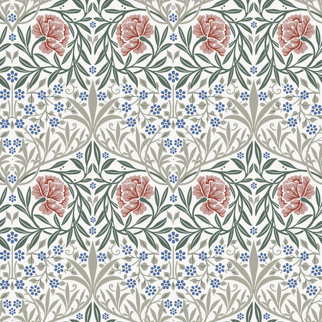 A-Street Prints Hidden Treasures 2 Oxford Union Pink Wallpaper