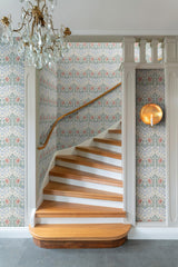 A-Street Prints Hidden Treasures 2 Oxford Union Pink Wallpaper