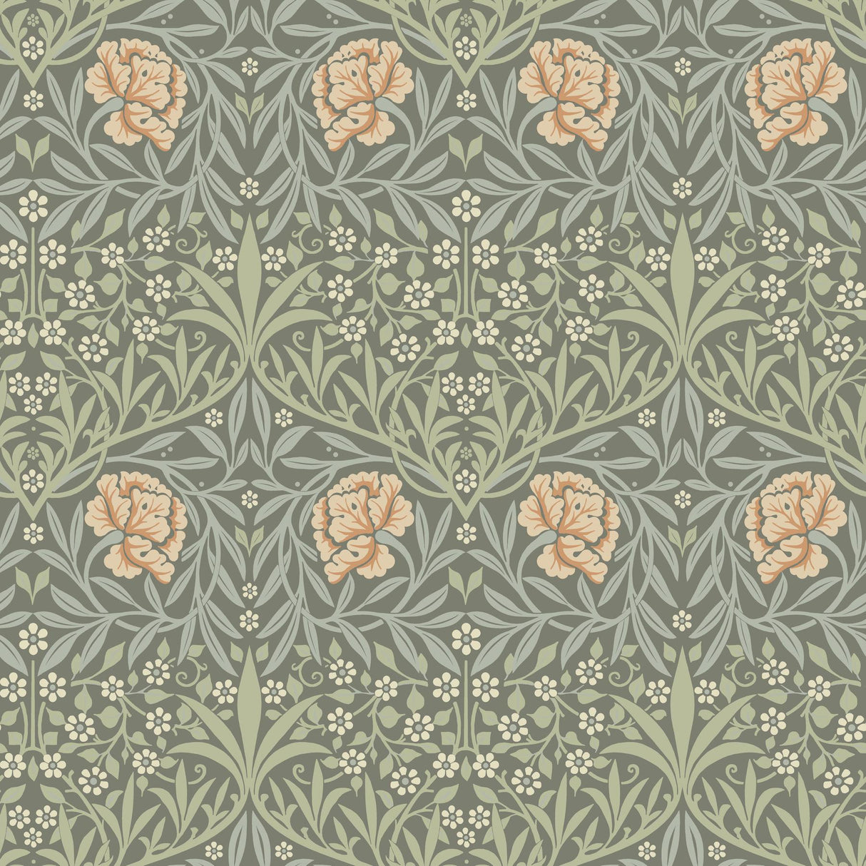 A-Street Prints Hidden Treasures 2 Oxford Union Grey Wallpaper