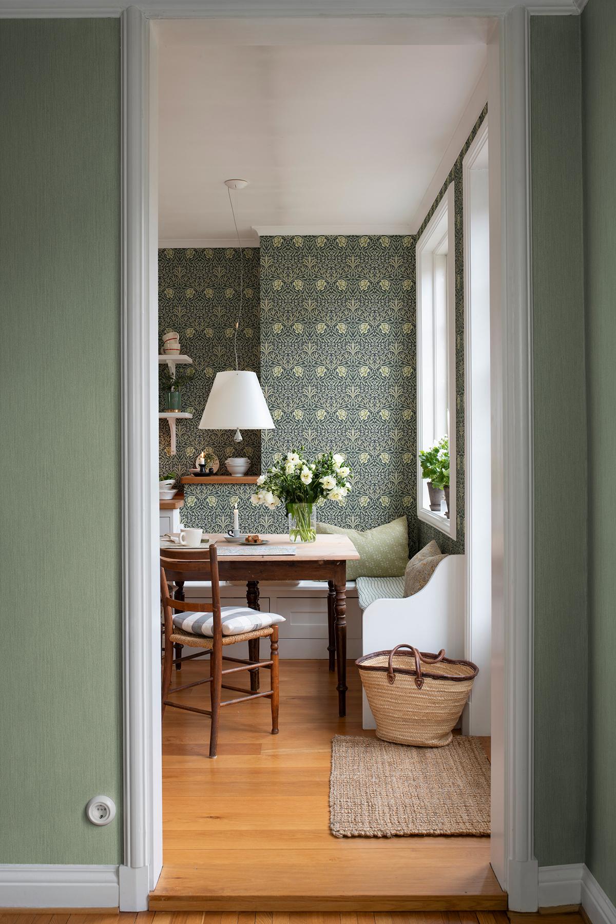 A-Street Prints Hidden Treasures 2 Oxford Union Sea Green Wallpaper