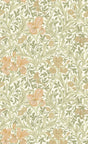 A-Street Prints Hidden Treasures 2 Iris Light Green Wallpaper