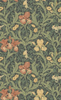 A-Street Prints Hidden Treasures 2 Iris Navy Wallpaper