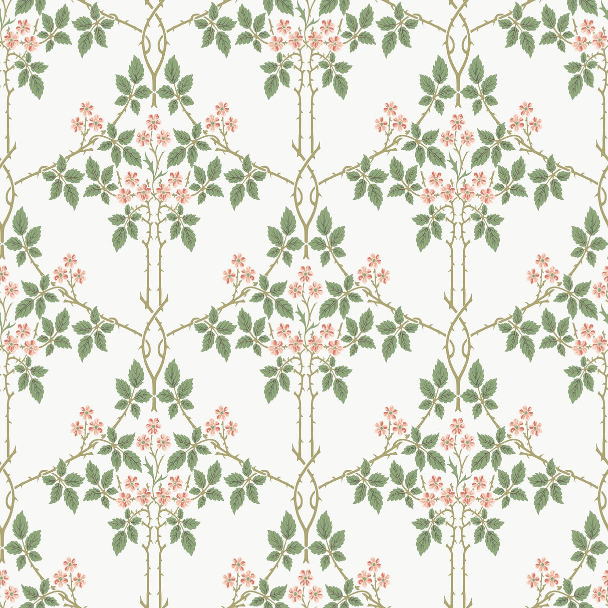 A-Street Prints Hidden Treasures 2 Blackberry Pink Wallpaper