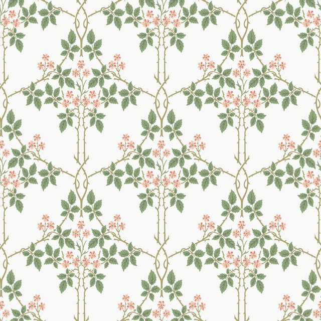 A-Street Prints Hidden Treasures 2 Blackberry Pink Wallpaper