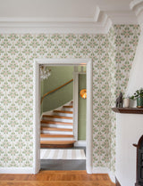 A-Street Prints Hidden Treasures 2 Blackberry Pink Wallpaper