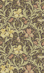A-Street Prints Hidden Treasures 2 Iris Plum Wallpaper