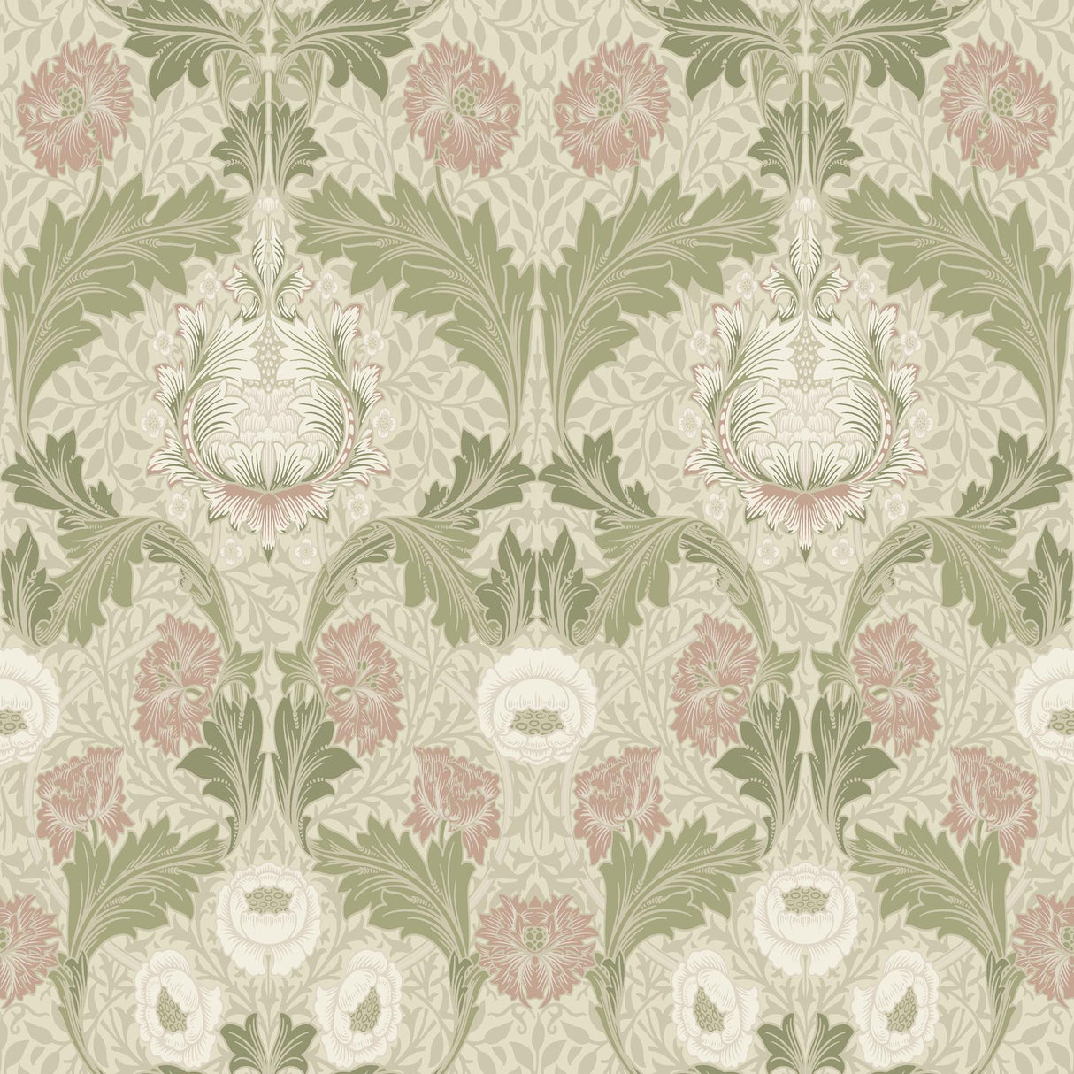 A-Street Prints Hidden Treasures 2 Myrtle Mauve Wallpaper