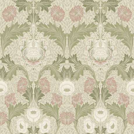 A-Street Prints Hidden Treasures 2 Myrtle Mauve Wallpaper
