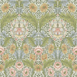 A-Street Prints Hidden Treasures 2 Myrtle Green Wallpaper