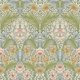 A-Street Prints Hidden Treasures 2 Myrtle Green Wallpaper