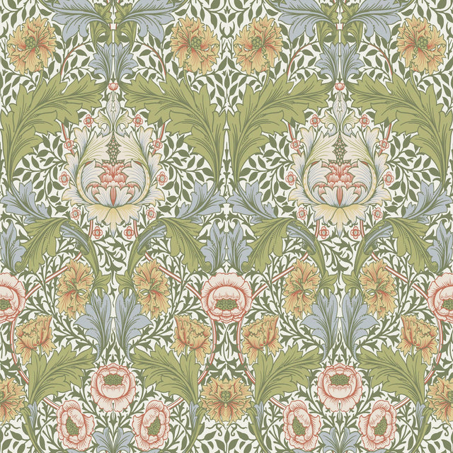A-Street Prints Hidden Treasures 2 Myrtle Green Wallpaper
