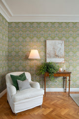 A-Street Prints Hidden Treasures 2 Myrtle Green Wallpaper