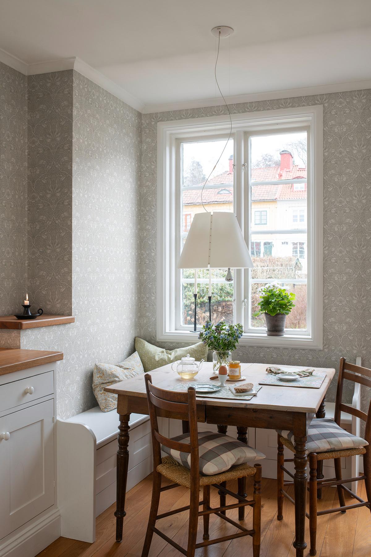 A-Street Prints Hidden Treasures 2 Spring Thicket Dove Wallpaper