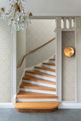 A-Street Prints Hidden Treasures 2 Spring Thicket Light Blue Wallpaper