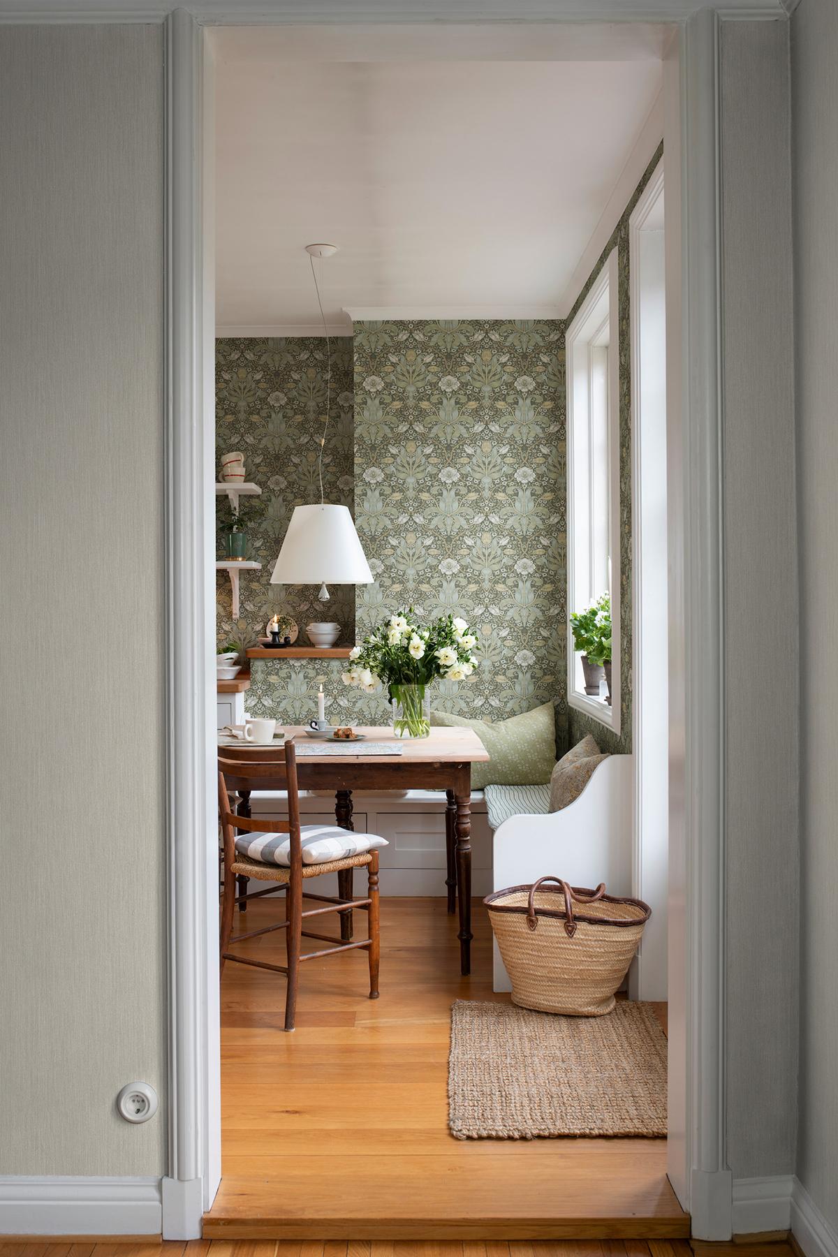 A-Street Prints Hidden Treasures 2 Spring Thicket Green Wallpaper