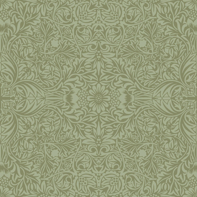 A-Street Prints Hidden Treasures 2 Ceiling Green Wallpaper