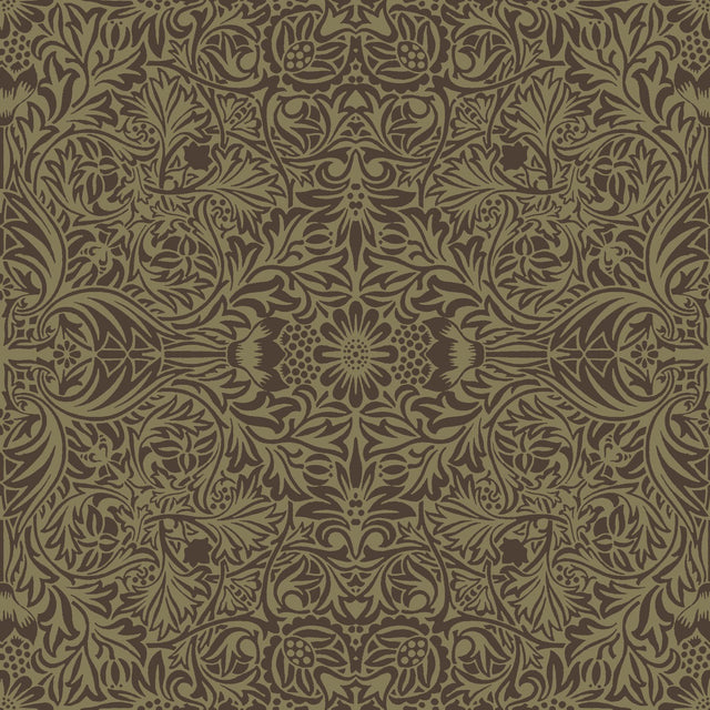 A-Street Prints Hidden Treasures 2 Ceiling Brown Wallpaper