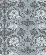 A-Street Prints Hidden Treasures 2 African Marigold Dark Blue Wallpaper