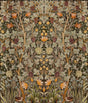 A-Street Prints Hidden Treasures 2 Vine Embroidery Green Wallpaper