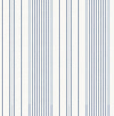A-Street Prints Sea Salt Navarres Stripe Blue Wallpaper