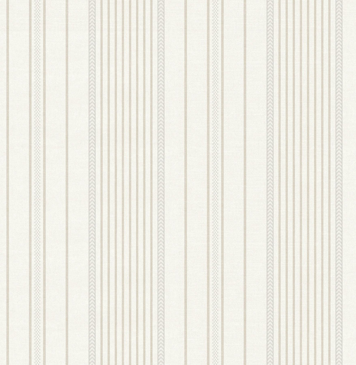 A-Street Prints Sea Salt Navarres Stripe Neutral Wallpaper