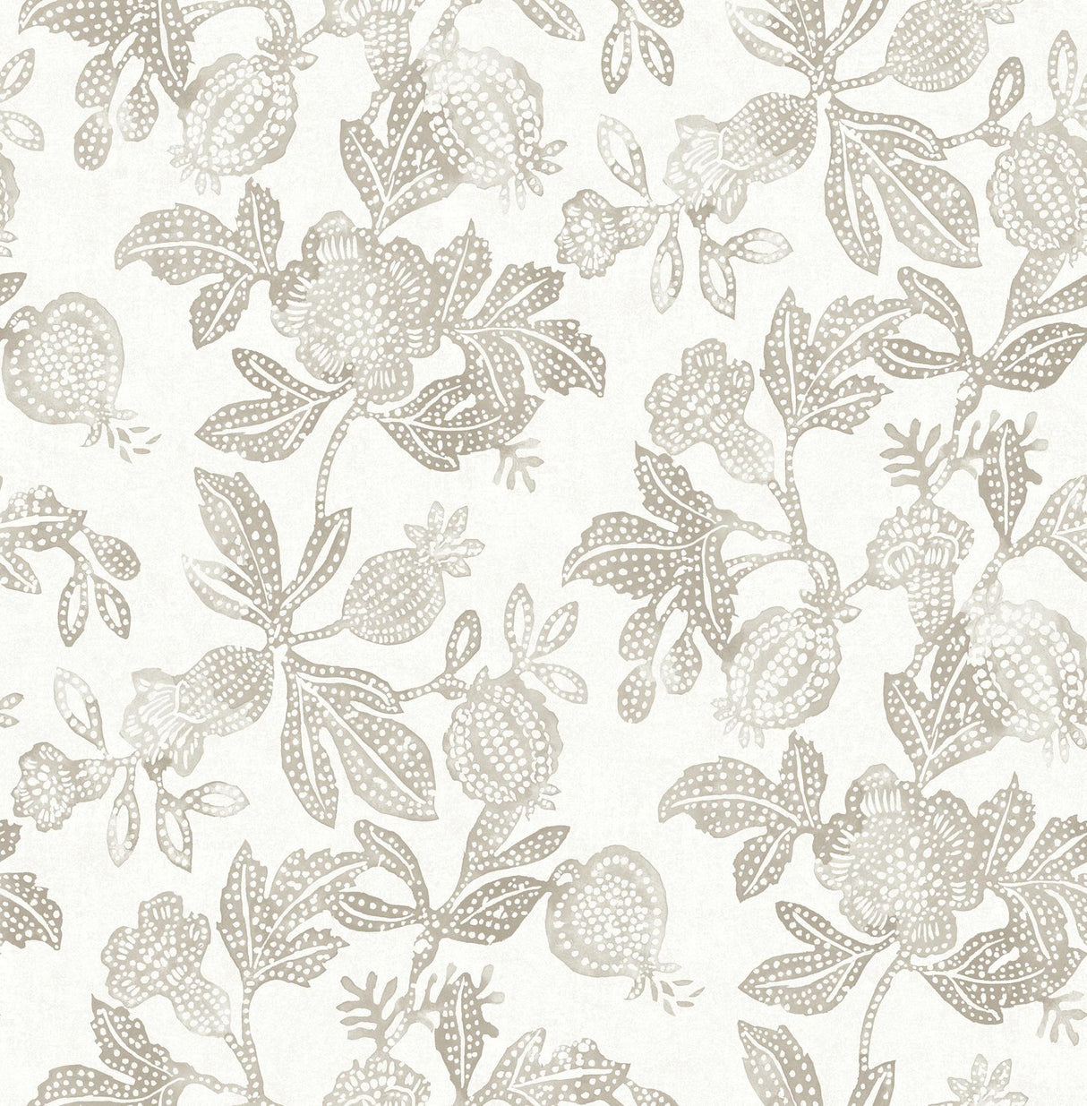 A-Street Prints Sea Salt Beach Rose Neutral Wallpaper