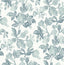 A-Street Prints Sea Salt Beach Rose Teal Wallpaper