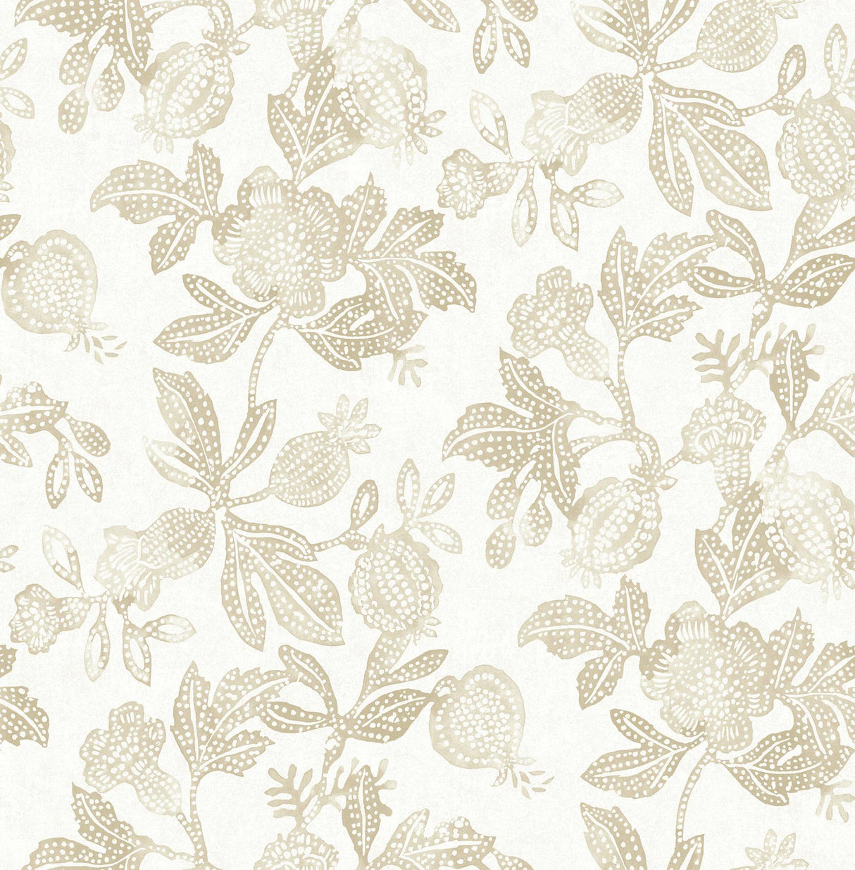 A-Street Prints Sea Salt Beach Rose Champagne Wallpaper