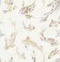 A-Street Prints Sea Salt Koi Metallic Wallpaper