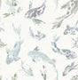 A-Street Prints Sea Salt Koi Seafoam Wallpaper