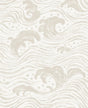 A-Street Prints Sea Salt Swell Beige Wallpaper