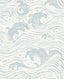 A-Street Prints Sea Salt Swell Light Blue Wallpaper