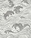 A-Street Prints Sea Salt Swell Charcoal Wallpaper