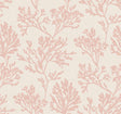 A-Street Prints Sea Salt Tortuga Pink Wallpaper