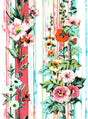 A-Street Prints A-Street Select Flowers Red Wallpaper